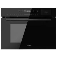 cecotec bolero hexa mws704500 glass black horno microondas integrable 50l 2880w negro