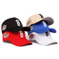 gorro de beisbol bordado gotico b color solido gorras casuales para papa gorra ajustable y ligera para el sol para mujeres y hombres