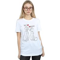 disney camiseta manga larga aristocats we go together para mujer