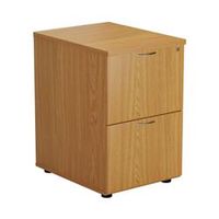 mezzo 2 drawer filing cabinet - oak - tes2fcno