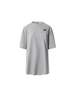 vestido estilo camiseta the north face w grey