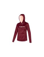 sudadera con capucha roja de montana trangoworld poppi mujer