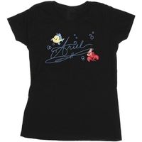 disney camiseta manga larga the little mermaid para mujer