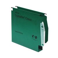 rexel crystalfile classic 30mm lateral file manilla 300 sheet - 78654