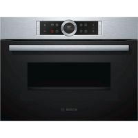 bosch cmg633bs1 horno compacto multifuncion con microondas 45l negroinox