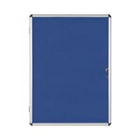 bi-office enclore lockable board  blue f