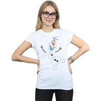 disney camiseta manga larga frozen para mujer