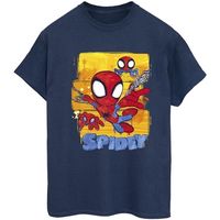 marvel camiseta manga larga spidey and his amazing friends para mujer