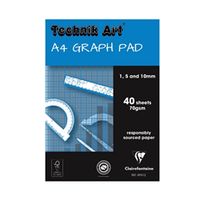 clairefontaine technik art 1510mm graph pad 40 leaf xpg1