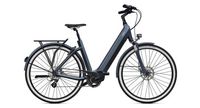 bicicleta electrica de ciudad o2 feel iswan city boost 6 1 univ shimano altus 8v 540 wh 28   gris antracita