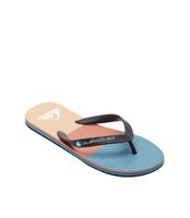 quiksilver - chanclas multicolor para hombre - molokai stripe multicolor 42