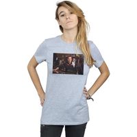 supernatural camiseta manga larga gabriels bar para mujer