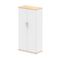 impulse 1600mm cupboard maple and white