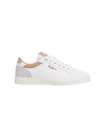 zapatillas pepe jeans kenton court golden mujer marron ocre