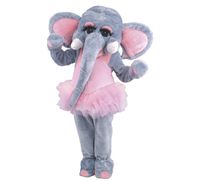 disfraz mascota elefanta bailarina para adultos