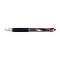 uni-ball signo 207 retractable red rollerball pen 12 pack