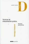 tecnicas de interpretacion juridica