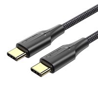 vention cable usb-c 20 a usb-c machomacho 60w 2m negro