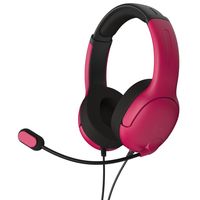 pdp airlite wired cosmic red auriculares gaming rojos para playstation