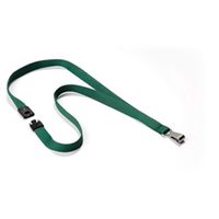 durable lanyard 15mm dark green