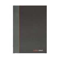 collins ideal manuscript book casebound 80gsm ruled