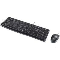 teclado  mouse logitech mk120 optico usb 20 negro portugues