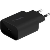 belkin boostcharge cargador de pared usb-c pd 30 pps 25 w negro