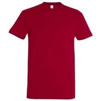 sols camiseta imperial camiseta color rojo tango-100 algodon para mujer