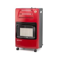 estufa gas - orbegozo hce62 plegable rojo