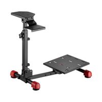 oplite wheel stand gt soporte universal para volante y pedales