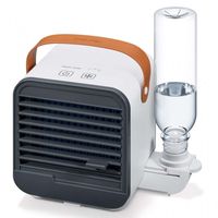 beurer lv 50 mini ventilador de sobremesa 2 en 1 25w blanco