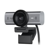 logitech mx brio webcam para colaboracion y streaming 4k dos microfonos reductores de ruido grafito