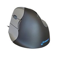 bakkerelkhuizen evoluent4 wired left handed vertical mouse blackgrey