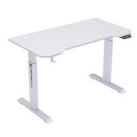 newskill belenor pro mesa gaming blanca ajustable en altura 120x60cm