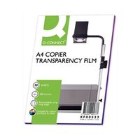 q-connect laser copier ohp film 50 pack kf00533