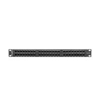 patch panel lanberg 48 puertos 1u cat6 19 negro