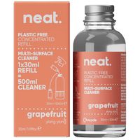 neat multi-surface cleaner concentrated refill - grapefruit  ylang ylang - 30ml