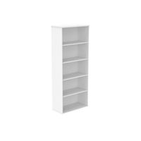 bookcase 4 shelf 1980 high arctic white