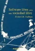 software libre para una sociedad libre