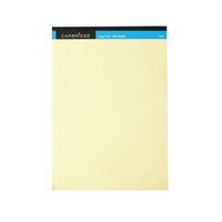 cambridge everyday ruled legal pad 100 pages a4 yellow 10 pack