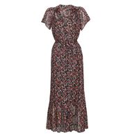 ikks vestido largo bv30065 para mujer