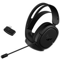 asus tuf gaming h1 wireless auriculares gaming inalambricos 71 usb-c negros