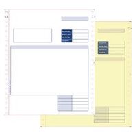 custom forms sage 2 part dot matrix invoices 1000 pack