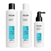 kit sistema 3 - nioxin - sistema 3 champu 300 ml  sistema 3 acondicionador 300 ml  sistema 3 scalp treatment 100 ml