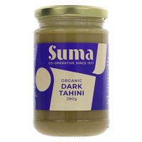 suma dark organic tahini 280g