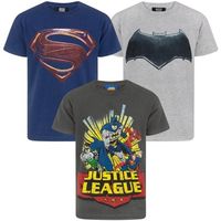 justice league tops y camisetas ns8119 para nino