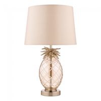 lampara de mesa pineapple mini cristal