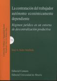 contratacion del trabajador autonomo economicamente dependiente