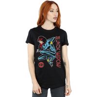 marvel camiseta manga larga in action para mujer