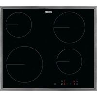 zanussi zhrn641x placa vitroceramica 4 zonas 60cm negra